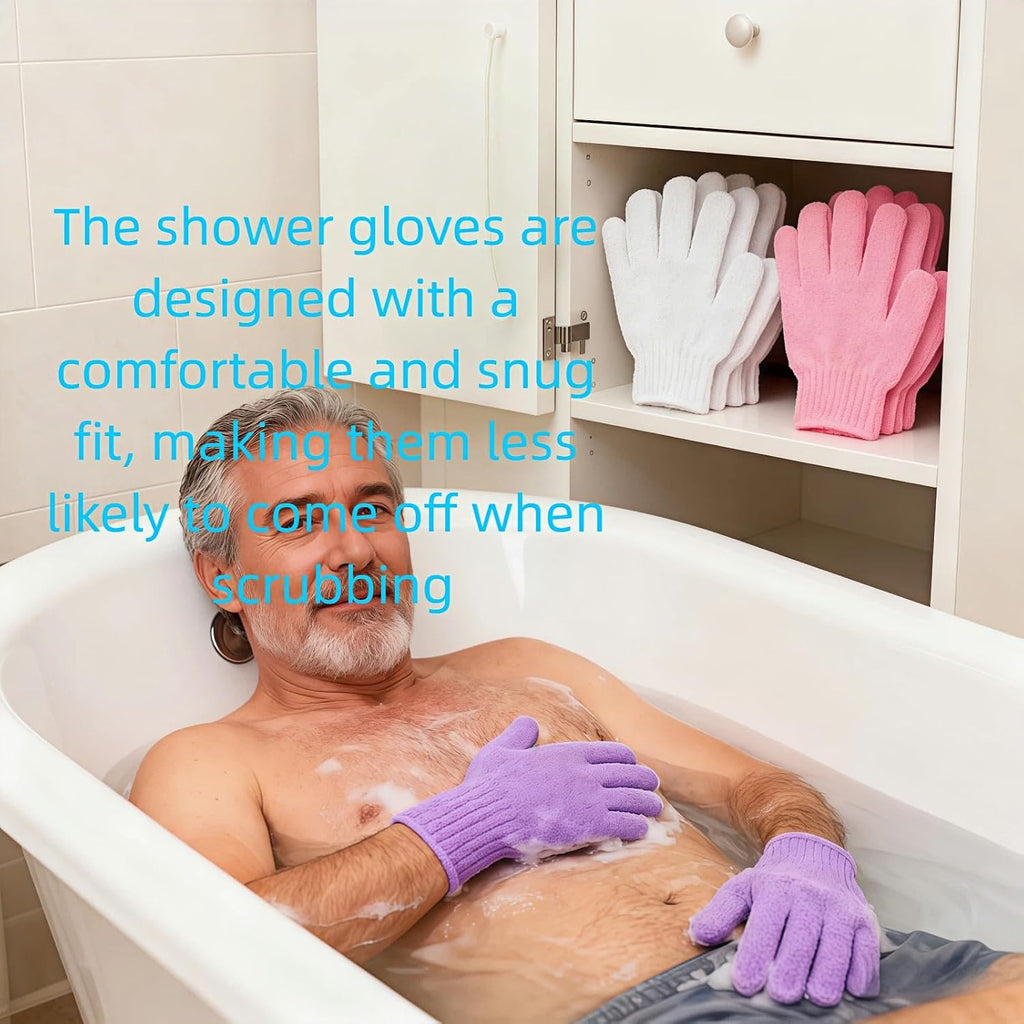 Guantes exfoliantes de doble textura – imagen 7
