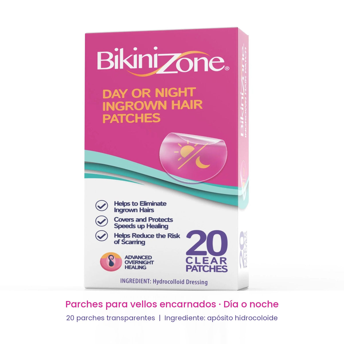 Parches para Vellos Encarnados Bikini Zone (20 unidades)