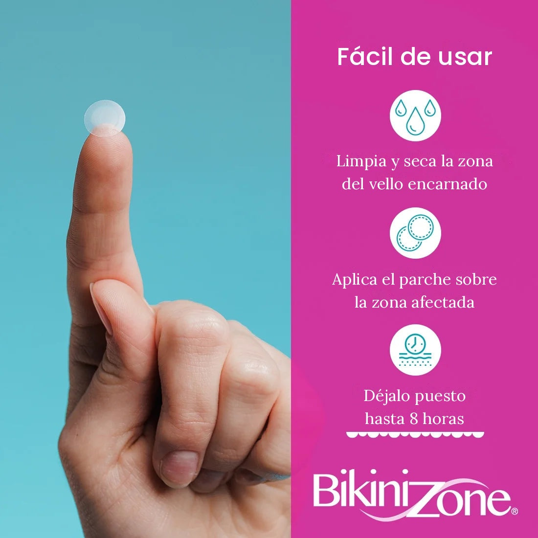 Parches para Vellos Encarnados Bikini Zone (20 unidades)