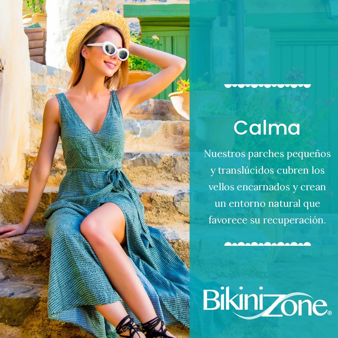 Parches para Vellos Encarnados Bikini Zone (20 unidades)