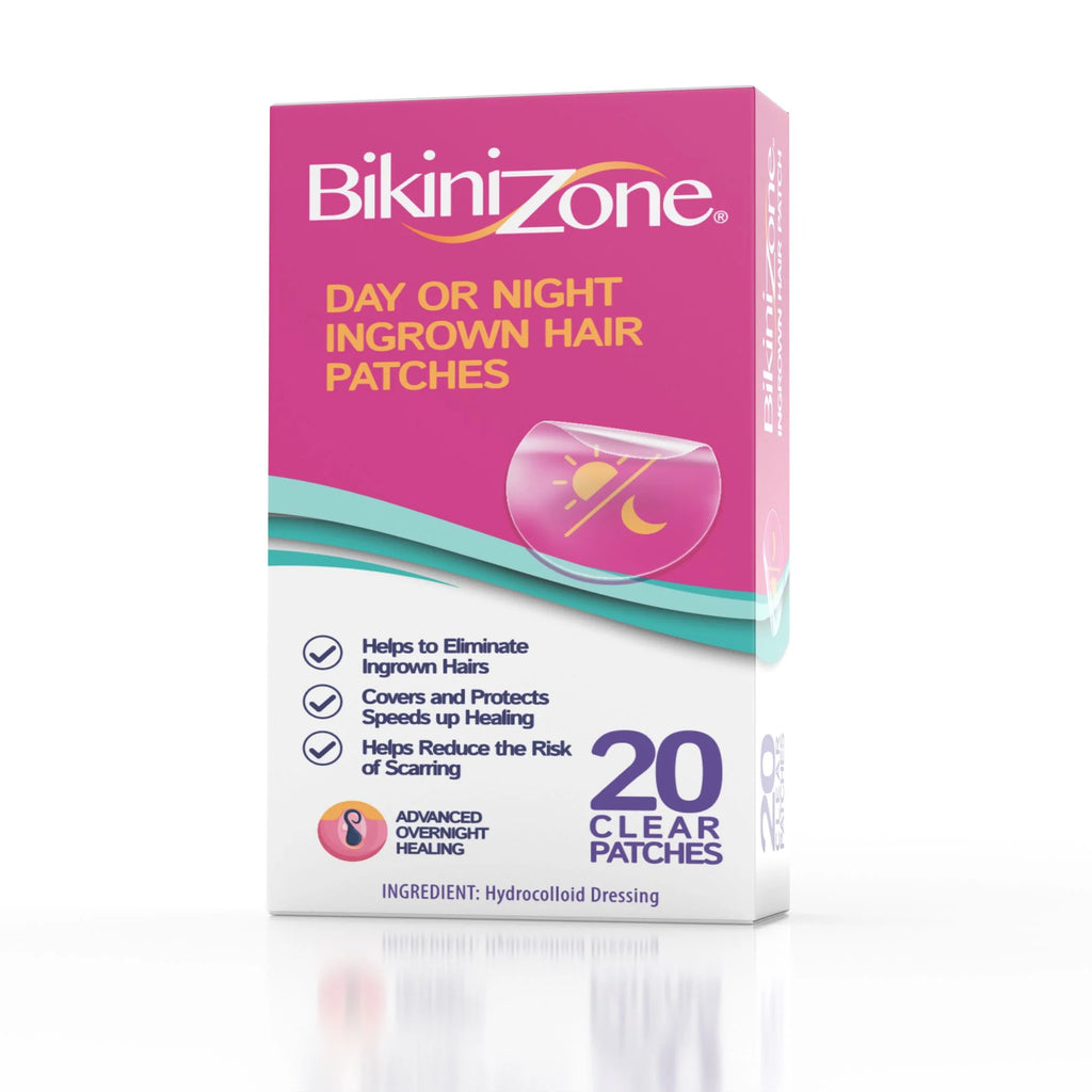 Parches Bikini Zone para vellos encarnados, 20 unidades